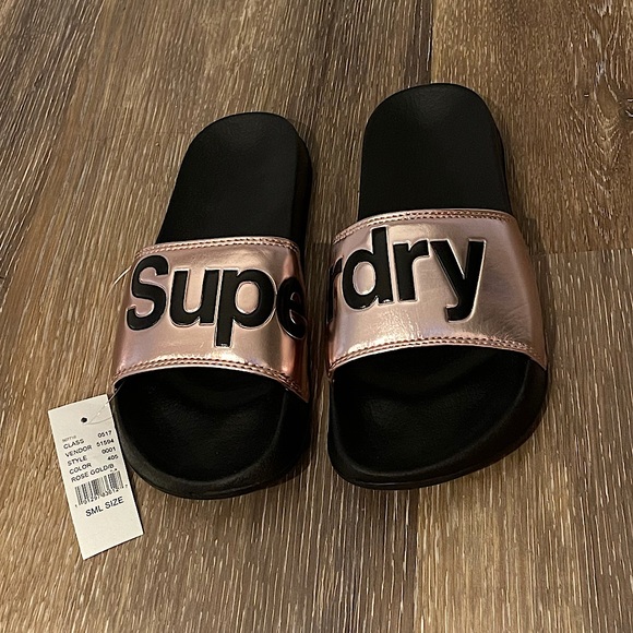 superdry leather sandals